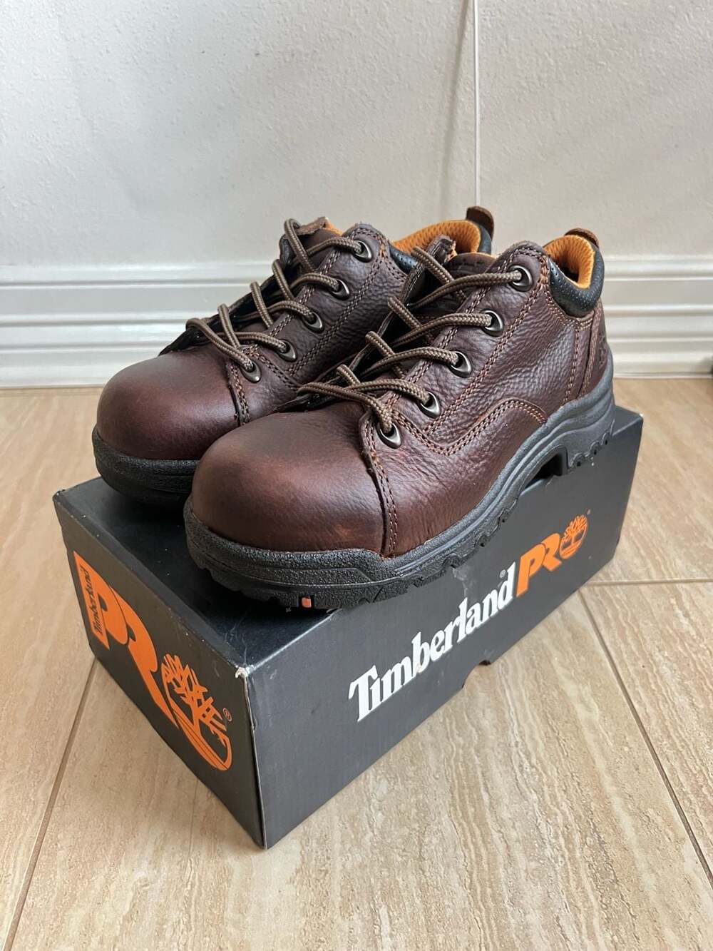 Timberland PRO Women's Titan Alloy Safety Toe Oxford Shoes Size 7